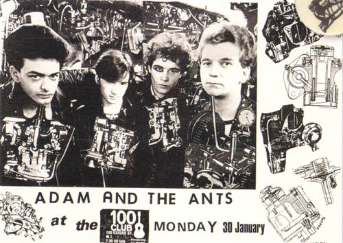 Adam And The Ants - 100 Club 1977