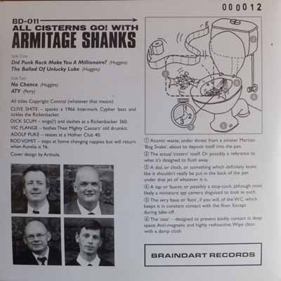 Armitage Shanks - All Cisterns Go! Back Cover