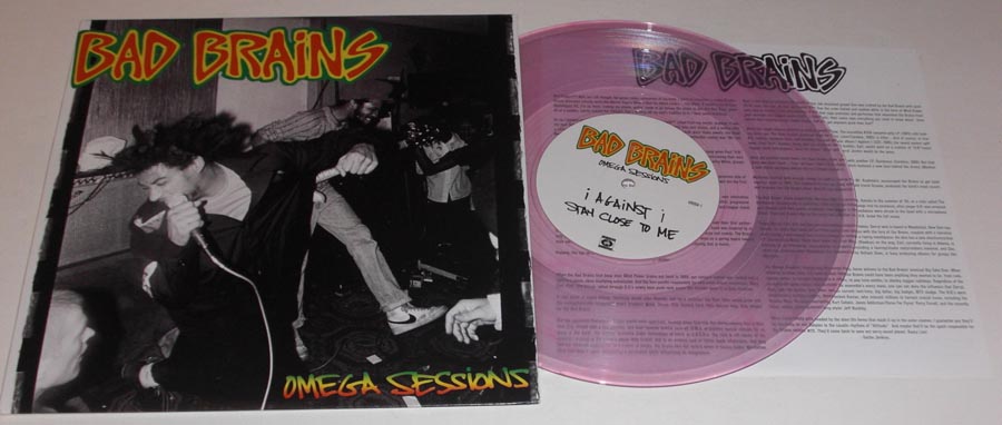Bad Brains - Omega Sessions - US 10" 1997 (Victory - VR064-MLP) Pink Vinyl A-Side