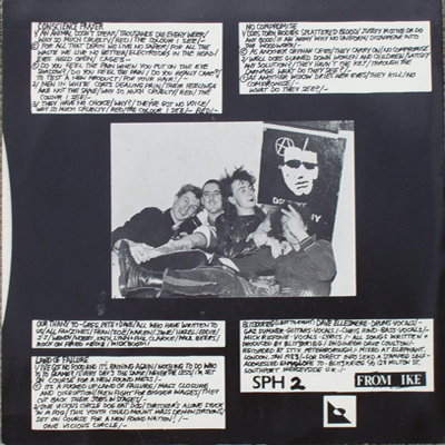 Blitzkrieg - Animals In Lipstick - UK 7" 1983 (Sexual Phonography - SPH 2)