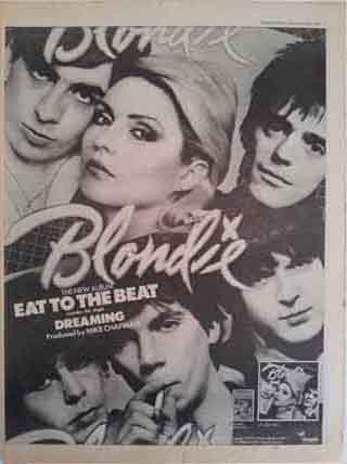 Blondie - Eat To The Beat Advert 1979