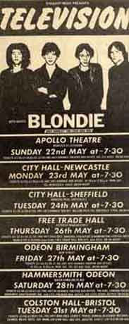 Blondie - On Tour With Television