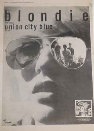 Blondie - Union City Blue Advert 1979