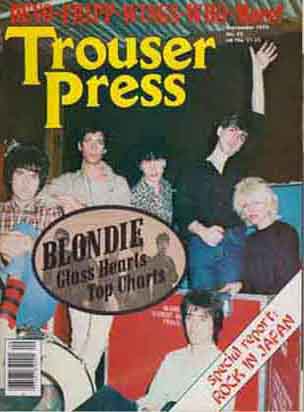 Blondie - Trouser Press magazine September 1979