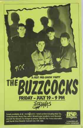 Buzzcocks - Live at Iguanas 1990
