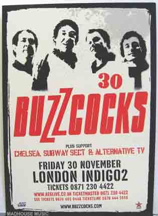Buzzcocks - 30 Poster
