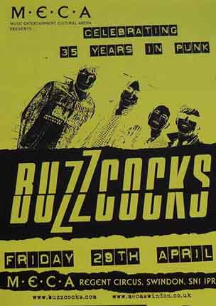Buzzcocks - 35 Years - Advert