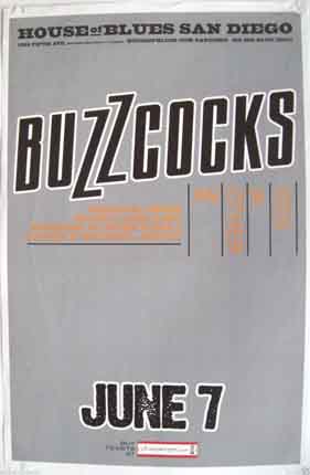 Buzzcocks - House Of Blues San Francisco