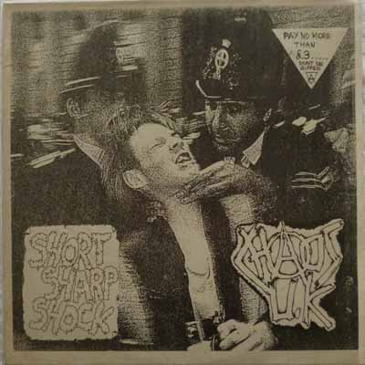 Chaos U.K. - Short Sharp Shock - UK LP