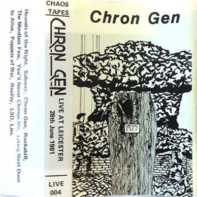 Chron Gen - Live At Leicester 28th June 1981