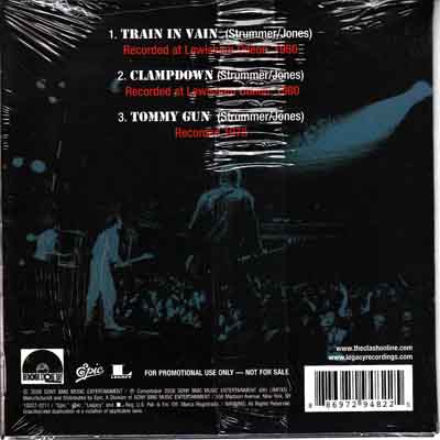 The Clash - The Clash Live - US 5" CDS 2008 (Epic/Legacy - 88697294822) 
