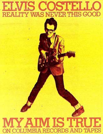 Elvis Costello - My Aim Is True Press Advert 2