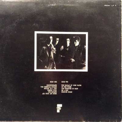 The Dark - Chemical Warfare- UK LP 1982 (Fresh - FRESH LP 9)