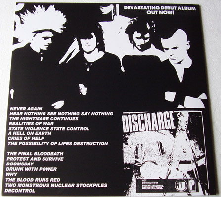 Discharge - Live 1983 - US LP 2010 (no label - DIS ONE)