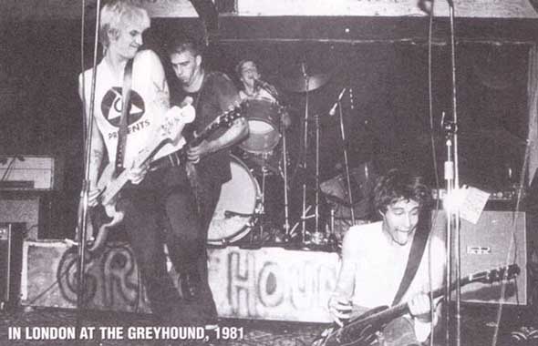 DOA Live at the London Greyhound 1981