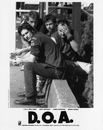 DOA Vancouver Punk 1980