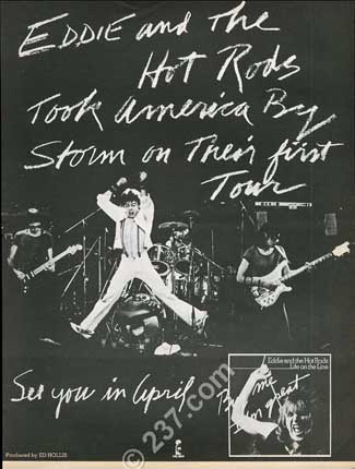 Eddie And The Hot Rods - Took America By Storm - See You In April