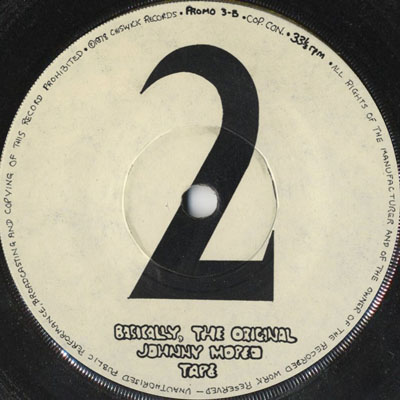Johnny Moped - Basically The Original Johnny Moped Tape - UK 7" 1978 (Chiswick - PROMO 3)