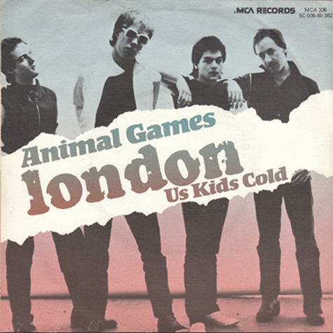 London - Animal Games - Dutch Picture Sleeve