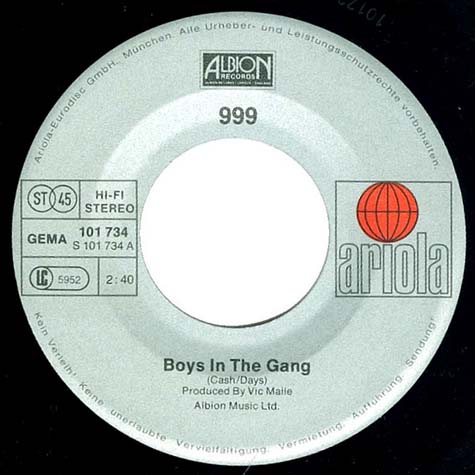 999 - Boys In The Gang