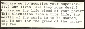 REALITY CONTROL - Who are we to questions your superiority?