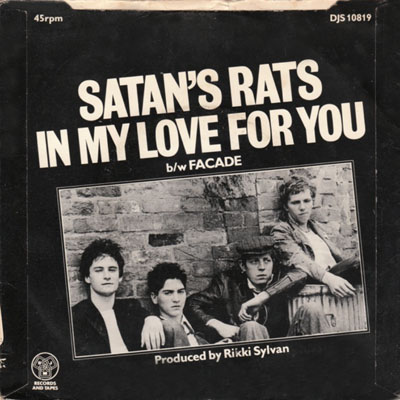 Satan's Rats - In My Love For You - UK 7" 1977 (DJM - DJS 10819)