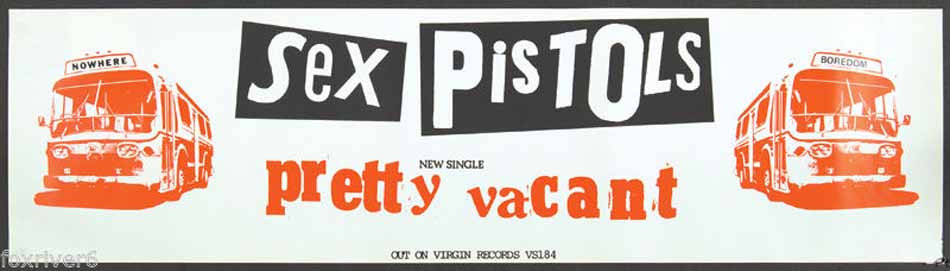Sex Pistols - Pretty Vacant Advert