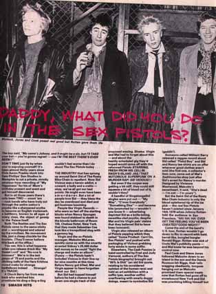 Sex Pistols - Smash Hits 27th December 1979 - Part 1