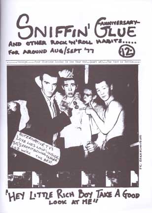 Sham 69 - Sniffin' Glue August/September 1977