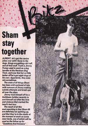 Sham 69 - "Sham Stay Together" Smash Hits 19th May 1979