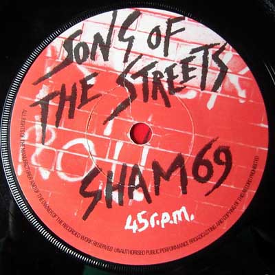 Sham 69 - Song Of The Streets