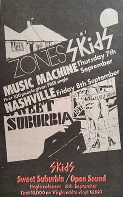 Skids / Zones Tour 1978
