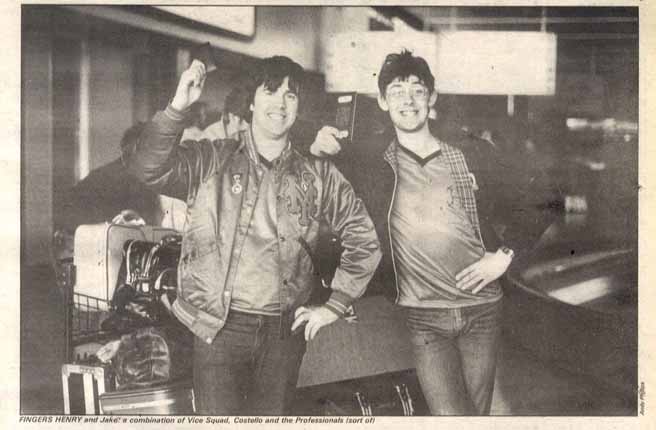 Stiff Little Fingers - Jake Burns and Henry Cluney 1982