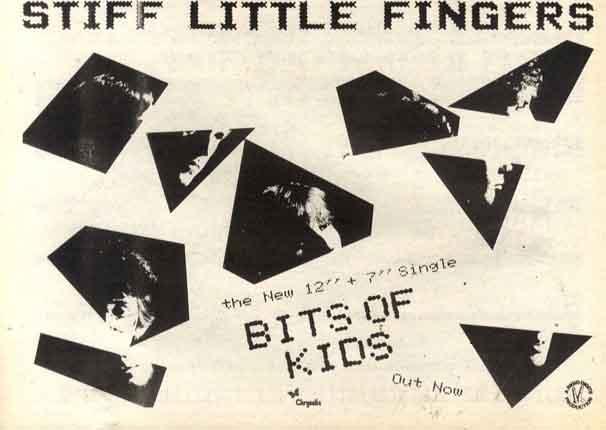 Stiff Little Fingers - Bits Of Kids Advert 1982