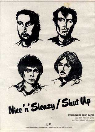 The Stranglers - Nice N Sleazy Advert