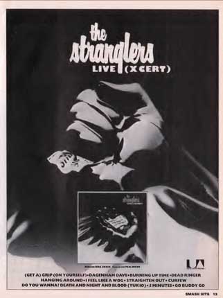 The Stranglers - Live X-Cert