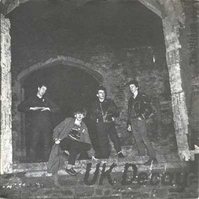 U.K. Decay - The Black 45 EP - UK 7" 1980 (Plastic - PLAS 002)