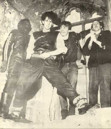 U.K. Decay, 1980: Abbo; Spon, Twiggy, Steven