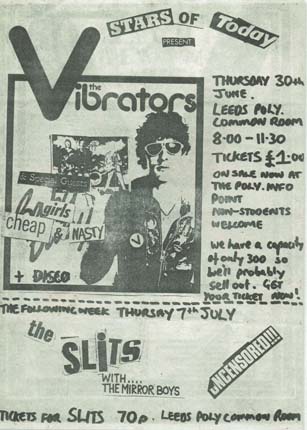 The Vibrators Stars Of Today