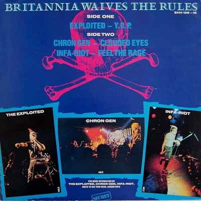 Various - Britannia Waives The Rules - UK 12" 1982 (Secret - SHH 136-12) 