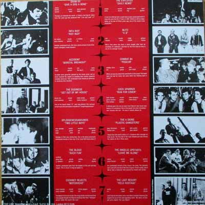 Various - Oi! Chartbusters Volume 2 - UK LP 1987 (Link - LINK LP 016)