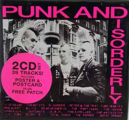 Various - Punk And Disorderly - US 2xCD 2003 (Cleopatra - CLP 1270-2) 