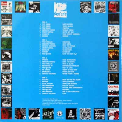 Various - Riot City: The Punk Singles Collection - UK 2xLP 1996 (Captain Oi!	- AHOY DLP 503)