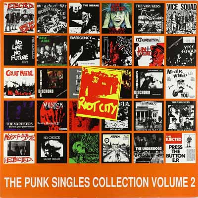 Various - Riot City Records Punk Singles Collection Volume 2 - UK 2xLP 1996 (Captain Oi!	- AHOY DLP 511)