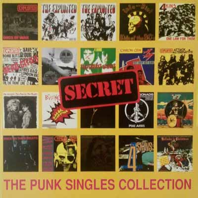 Various - Secret Records: The Punk Singles Collection - UK LP 1996 (Captain Oi! - AHOY LP 504) 