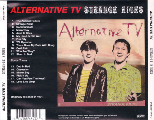 Alternative TV - Strange Kicks - UK CD 2004 (Overground - OVER101VPCD) 