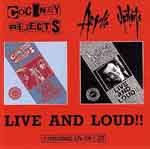 Cockney Rejects / Angelic Upstarts - Live And Loud!! 