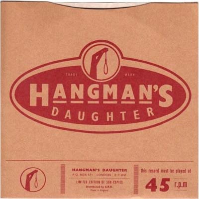 Armitage Shanks - You’re Here I'm Hooked You’re Gone - UK 7” 1997 (Hangman’s Daughter - KETCH 17UP) Back