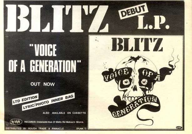 Blitz - Voice Of A Generation