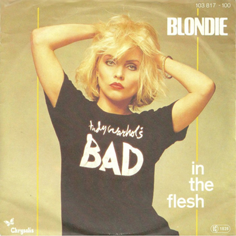 Blondie - In The Flesh - German Single